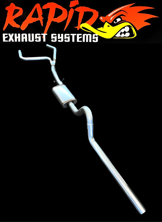 Holden VB, VC, VH, VK Commodore (V8), Sedan, Dual 2.5" to single 3" Extractor back 409 S/S Mandrel bent Sports Exhaust System