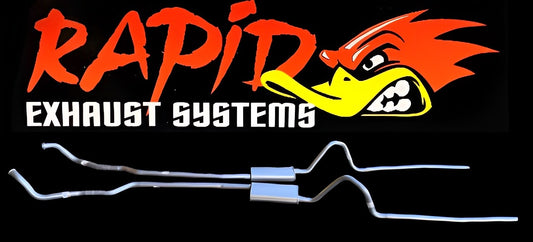 FORD FALCON DUAL EXHAUST SYSTEM from manifolds suit ZD FAIRLANE