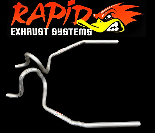 HOLDEN HQ HJ HZ HX SEDAN 2" DUAL TAIL PIPES