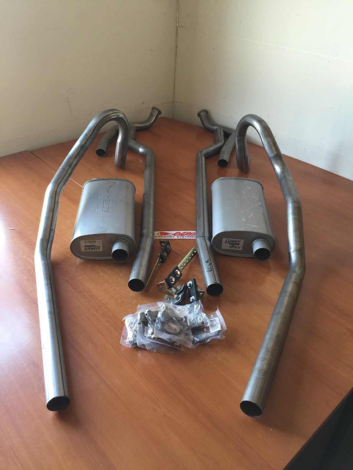 Ford Falcon, XR, XT, XW, XY, 2" Dual manifold back sports exhaust system