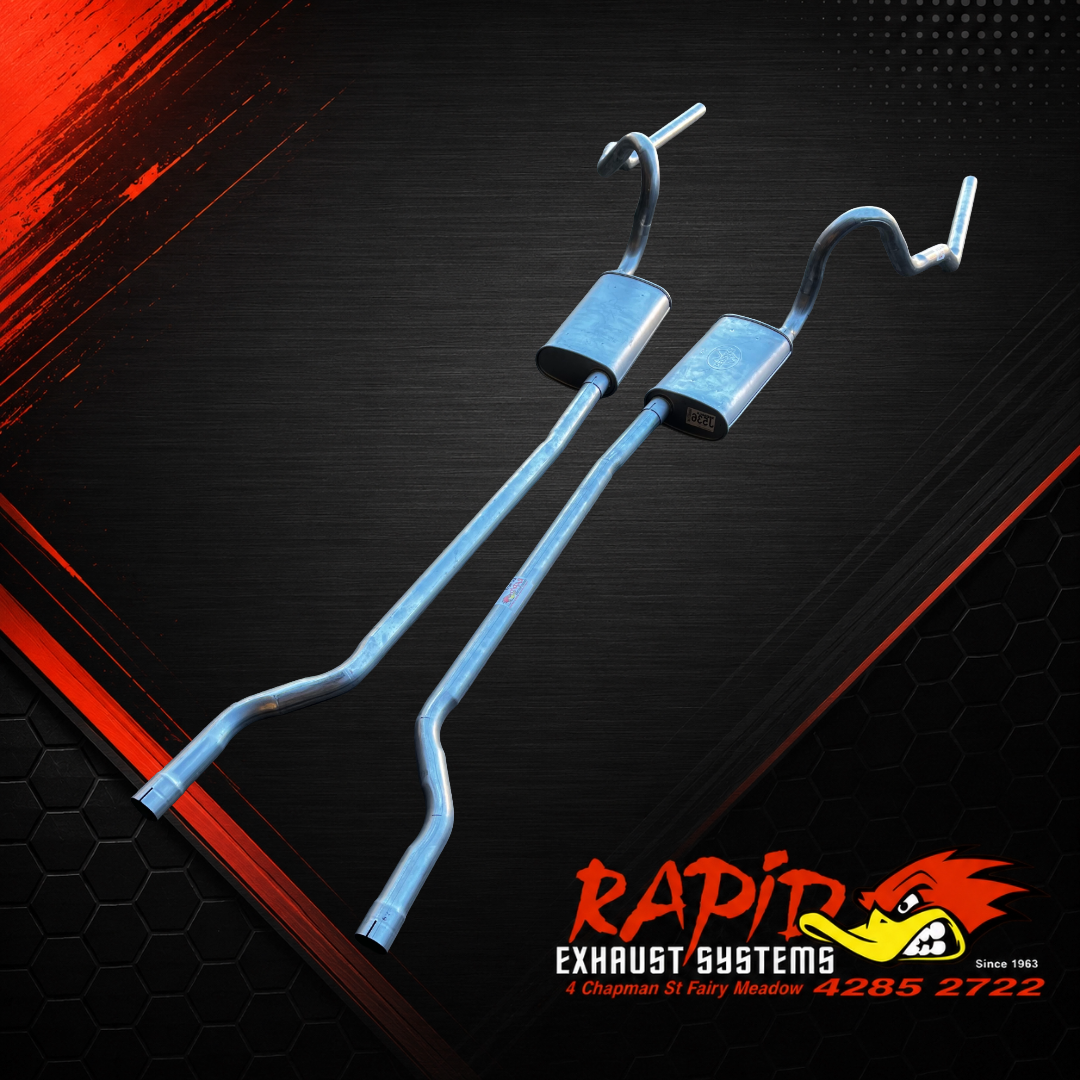 Ford Falcon XR, XT, XW, XY 2" Dual extractor back sports exhaust system