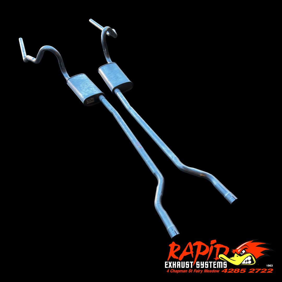 Ford Falcon XR, XT, XW, XY 2" Dual extractor back sports exhaust system