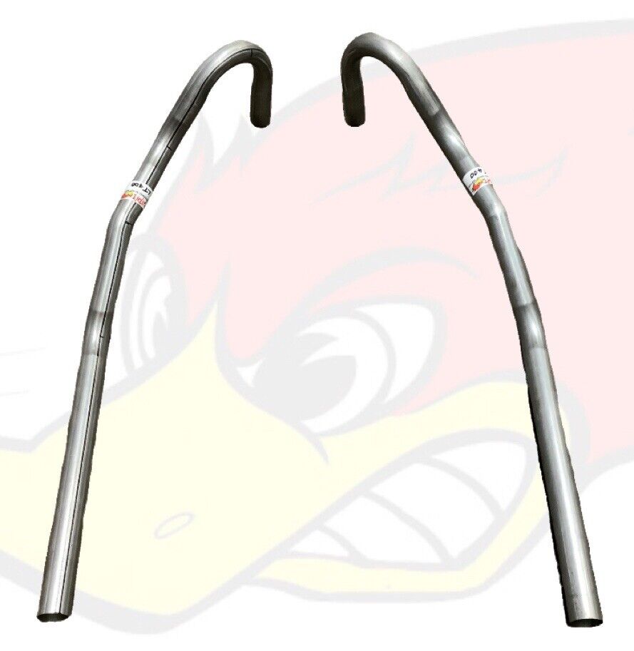 FORD XR XT XW XY SEDAN UTE WAGON P/VAN 2 inch dual TAIL PIPES