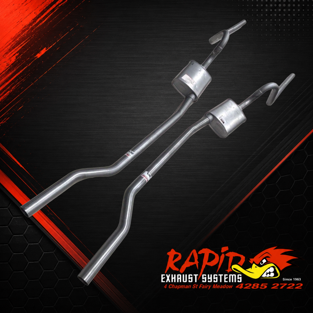 FORD 2.5 INCH EXHAUST SYSTEM INSIDE SPRING suit XA- XB - XC