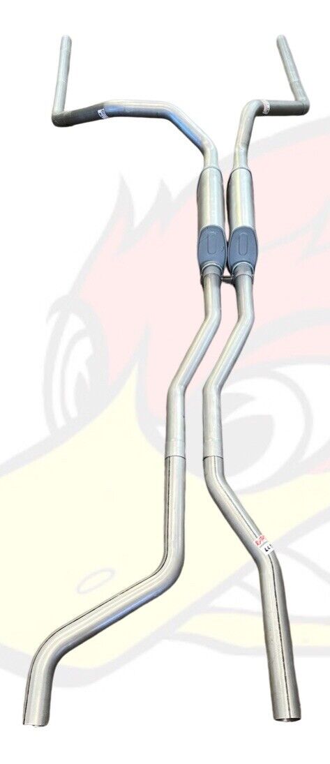 Holden HQ, HJ, HZ, HX, WB, UTE / Panel van (V8) 2 1/2" Extractor back dual mandrel bent sports exhaust system