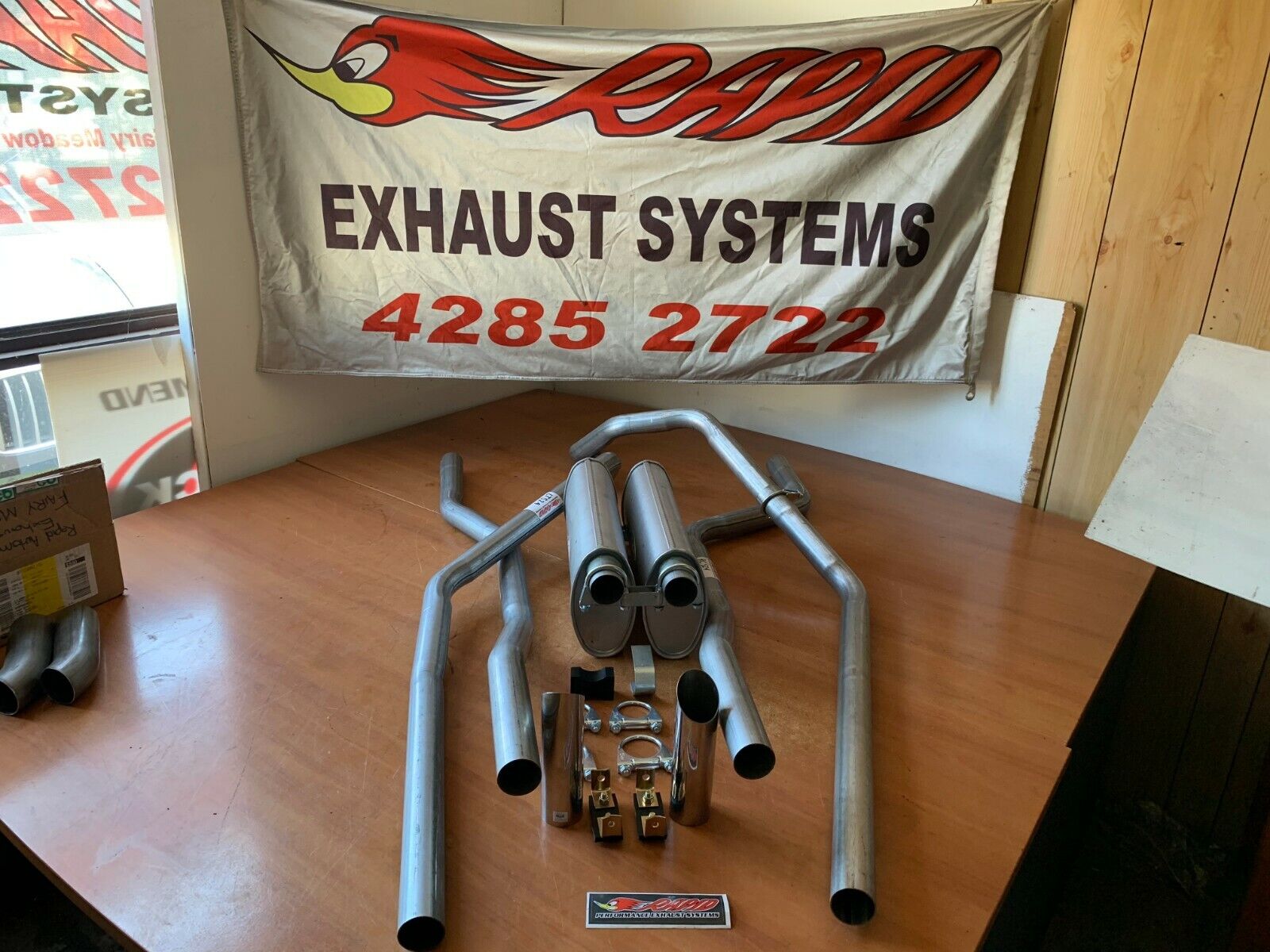 Holden HQ, HJ, HZ, HX, WB UTE/PANEL VAN (V8) 2" Extractor back dual sports exhaust system