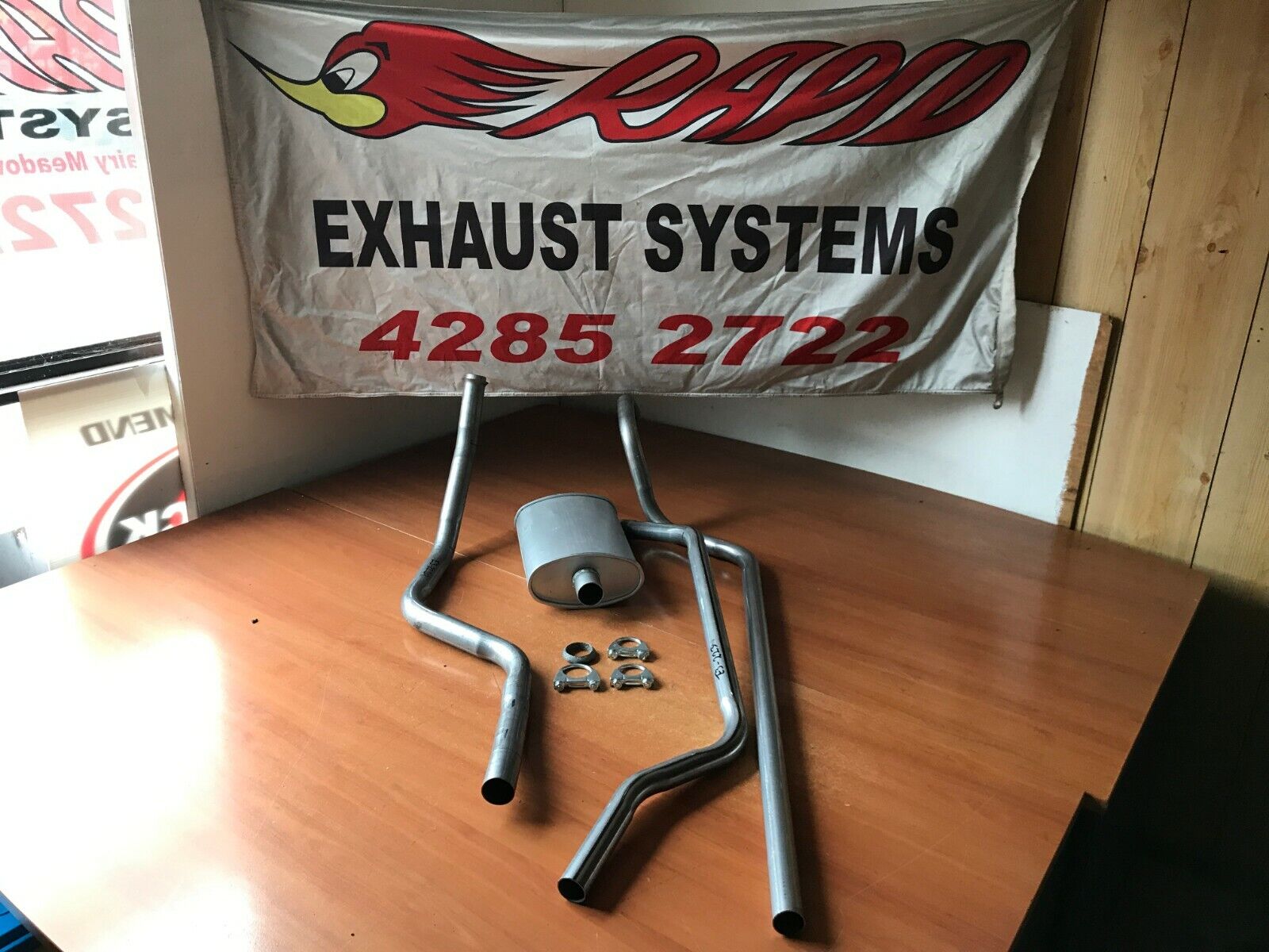 Holden EH (6cyl), manifold back standard exhaust system