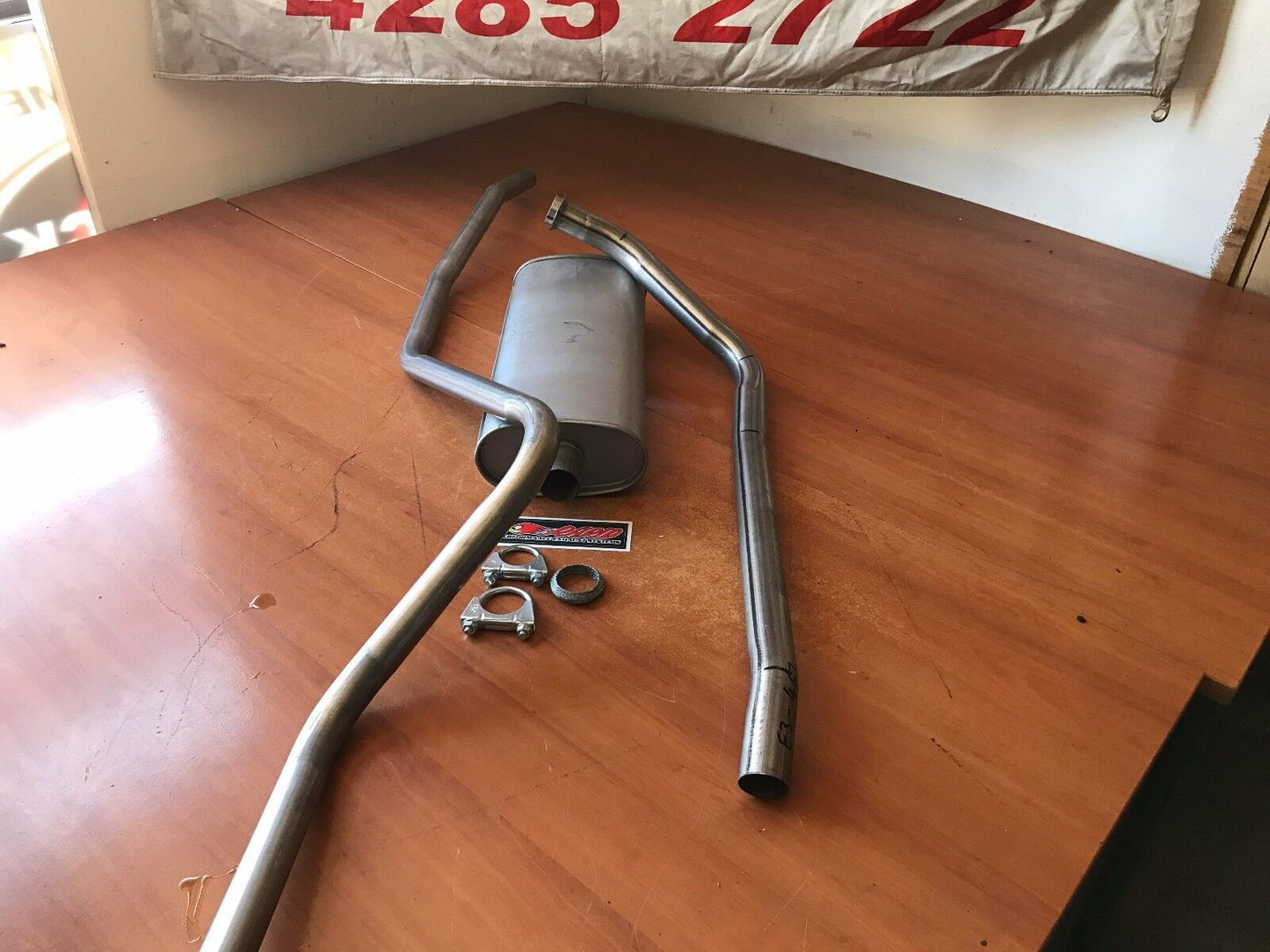 HOLDEN FC STANDARD EXHAUST SYSTEM 6 CYL 1956-19 SEDAN - S/W - P/V - UTE