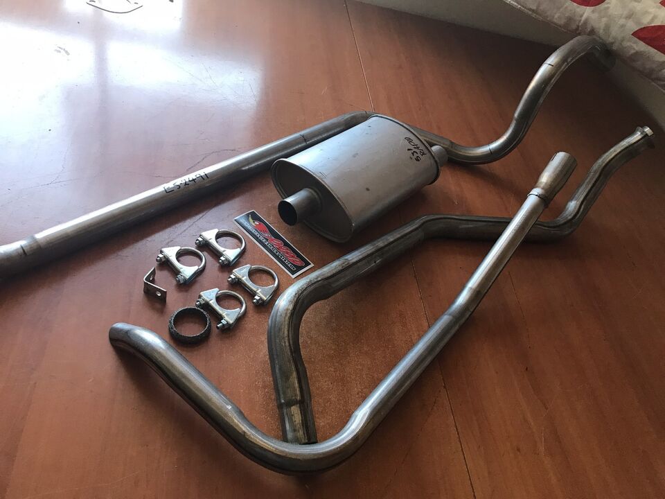 Holden HD, (6cyl) Manifold back standard exhaust system