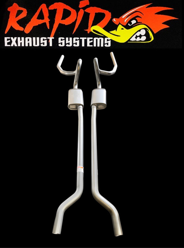 Holden LX, LH TORANA (V8) 2 1/2" extractor back mandrel bent dual sports exhaust system